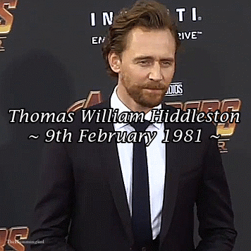 Hiddles Birthday Week 2019 ~ Day SevenHappy Birthday Tom!