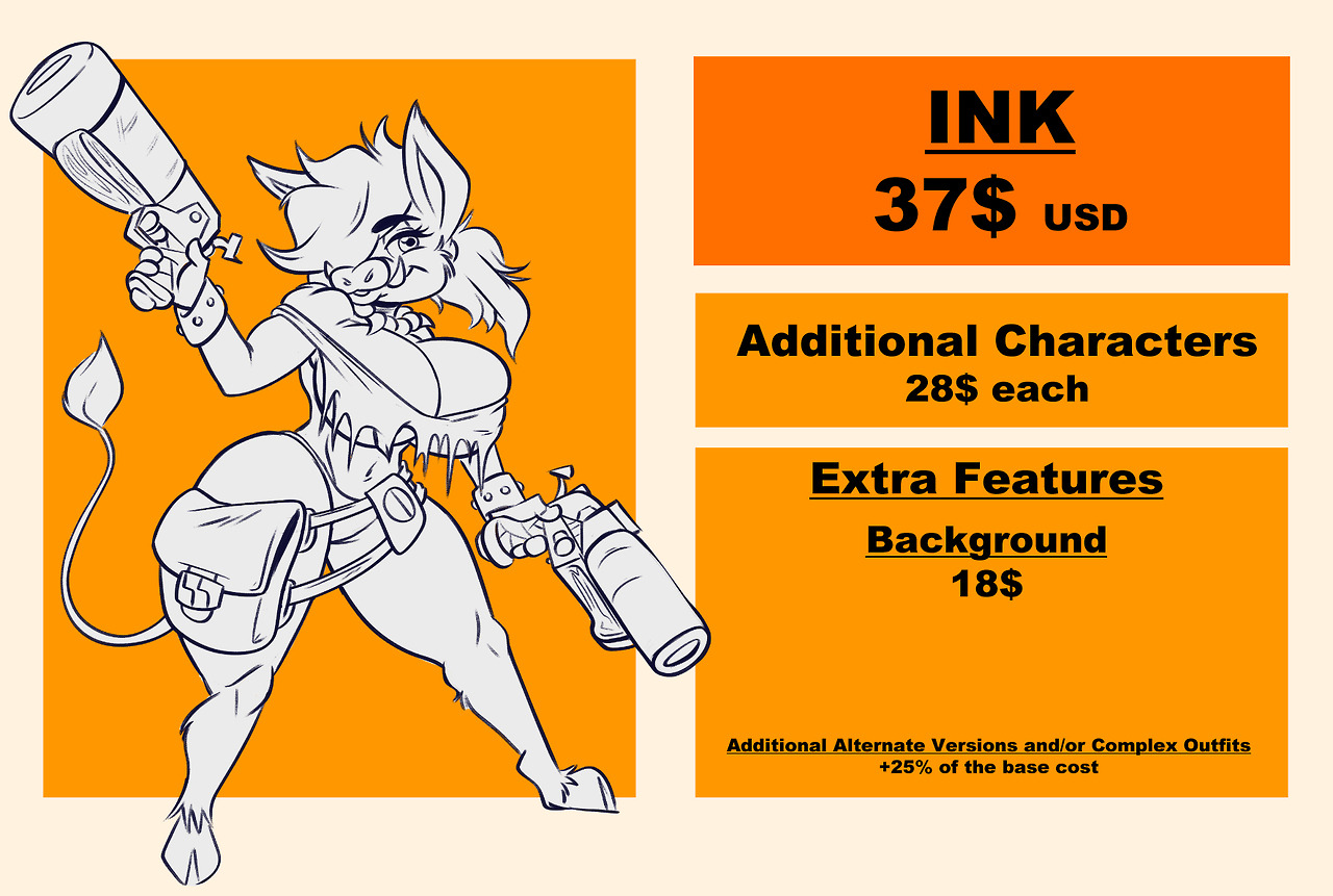 no-lasko: October looms around the corner and so. does. smut duck! October Commissions