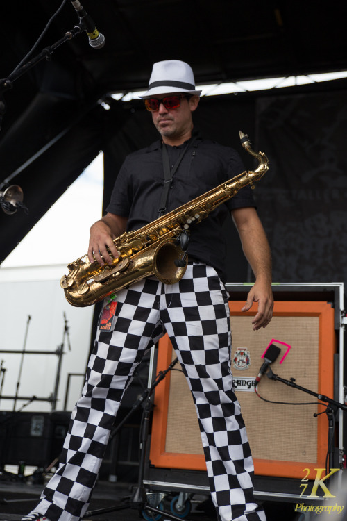 Beebs and Her Money Makers playing Warped Tour 2014 at Darien Lakes Performing Arts Center - Buffalo