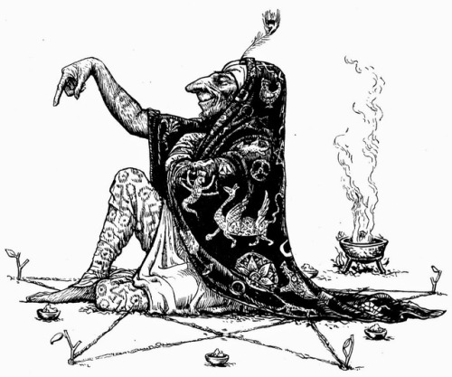 Illustration from Indian Fairy Tales by John Dickson Batten (1892)