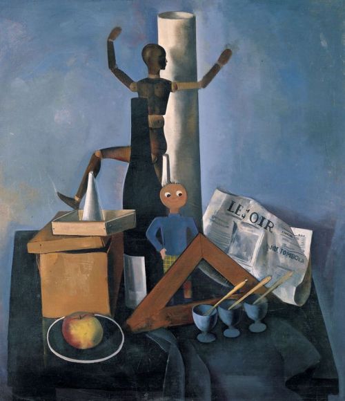 amare-habeo:  Felix Nussbaum (German, 1904-1944) Still-life with the painter’s dummy (Nature-morte au mannequin de peintre), 1940 