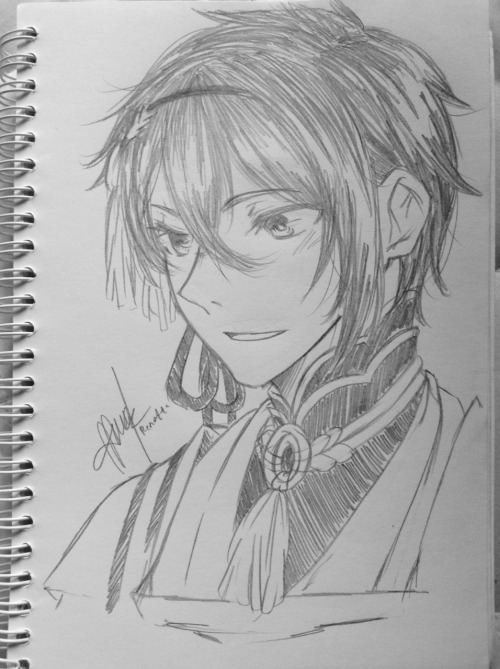 shamelessly drawing touken ranbu even though i don&rsquo;t play the game ahahahahahaha well, i o