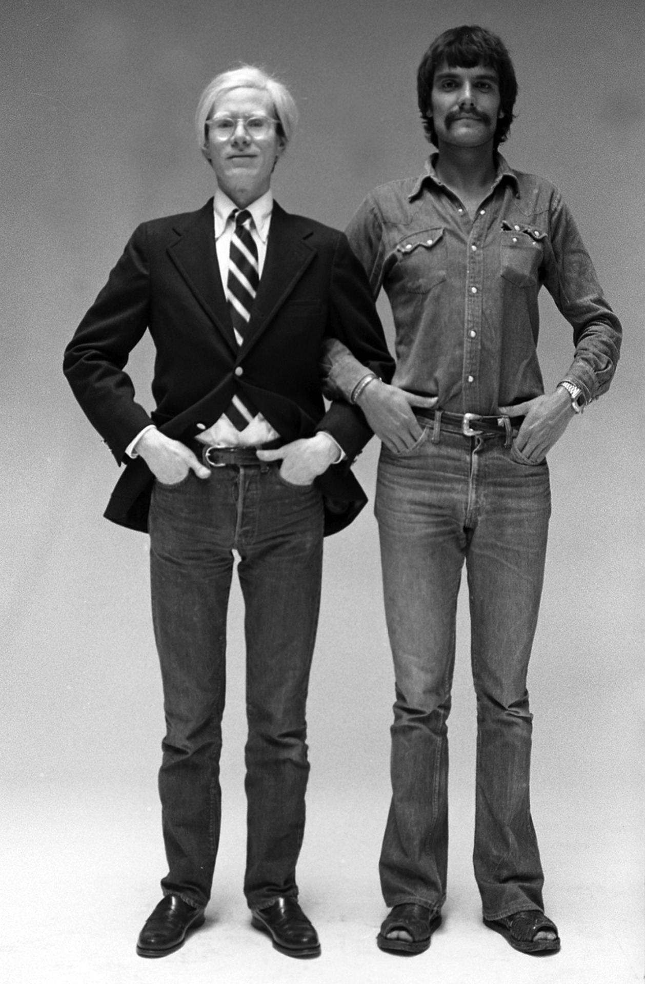 voxsartoria — Mr. Blazer, Tie, And Jeans. Andy Warhol, with...