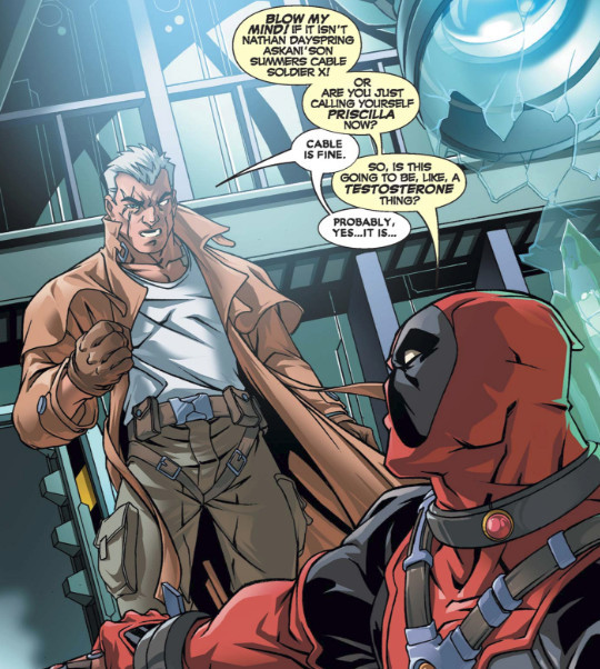 Marvel: Best comic bromances, Cable & Deadpool