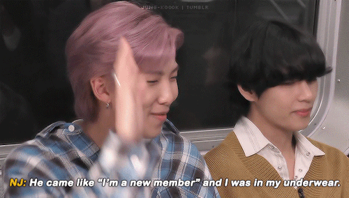 Jungkook Saying His First Impression Of Namjoon Was He Thought He Was Amazing And Then Namjoon Just Went