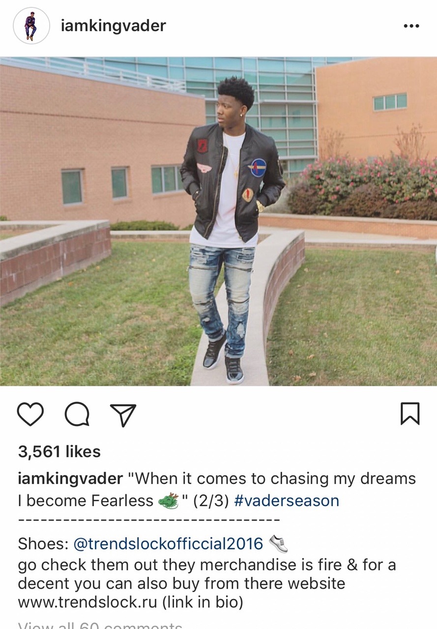 queenofshadenudez:  Instagram Comedian: KingVader ☠️
