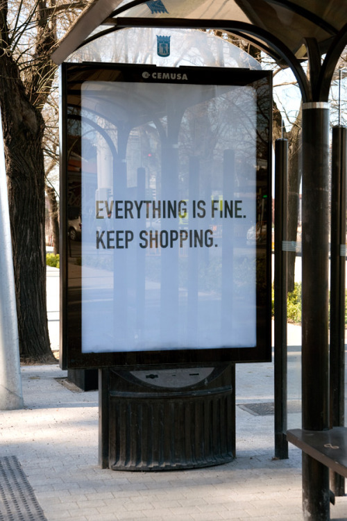 visual-poetry: MaSAT (madrid street advertising takeover)