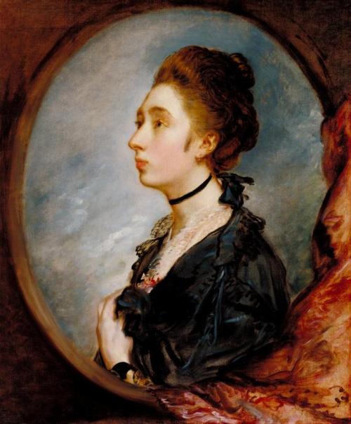 my18thcenturysource:Mary and Margaret GainsboroughThomas Gainsborough had favourite subjects to pain