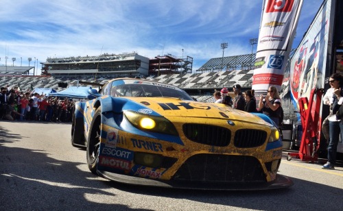 Turner Motorsport BMW Z4 at the end of the 2015 Rolex 24!