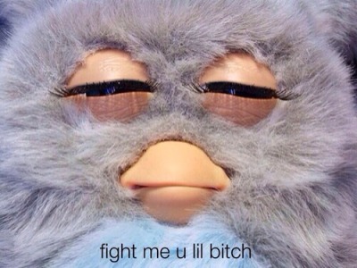 When a kid won’t stop staring at me.