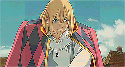  All Time Favorite Movies: Howl’s Moving Castle (2004) dir. Hayao Miyazaki “Sorry, I’ve had enough of running away, Sophie. Now I’ve got something I want to protect. It’s you.”   Hermoso!