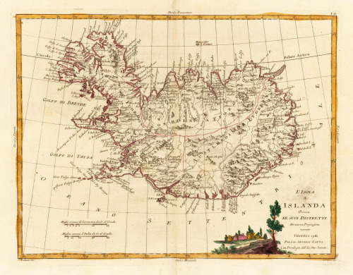 Map of Iceland | 1781
