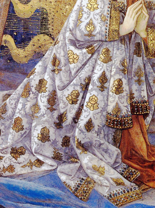 barcarole: Detail from Coronation of the Virgin, Fra Filippo Lippi, 1467-1469.