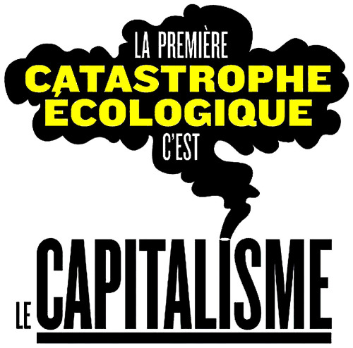 The primary ecological crisis is capitalism” #anticapitaism#anticapitalist#anticapitalisme#anticapitaliste