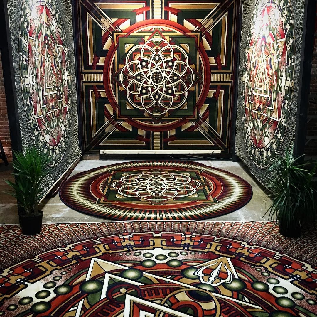 Just opened a pop up shop selling my rugs in San Rafael, CA. It will be up til the end of the year. Stop by if interested and check them out. Designs can be seen at http://ift.tt/1U6bhwd #galactivation #artrugs. 1001 4th St. San Rafael CA by...