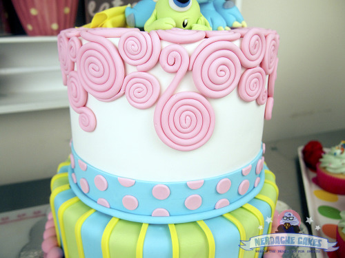 XXX nerdachecakes:  Monsters Inc 1st Birthday photo