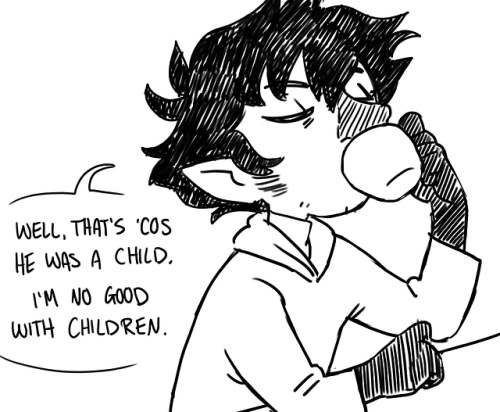 Tbh I Just Wanted To Draw Moominpapa Calling Out The Joxter