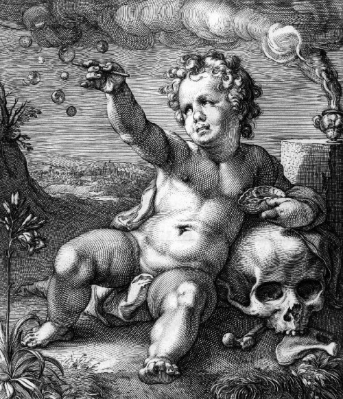 deathandmysticism:Hendrik Goltzius, Quis Evadet, 1594