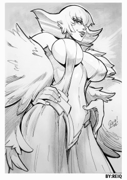 reiquintero:  KIll La Kill Ragyo Kiryuin FanimeCon Commissionone of the many sketches I did at FanimeCon last weekend I had a blast drawing so many commissions on the sport, and I personally like how this one came up. hope you like it too!PLEASE REBLOG