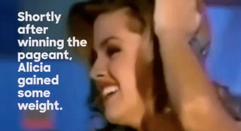 fumbledeegrumble:  potatoshoe:  thefingerfuckingfemalefury:  pajaro–raro:  micdotcom:  Watch: This morning Donald Trump doubled down on his sexist attacks against Alicia   I met Alicia Machado in Venezuela when I was a little girl. I looked up to her