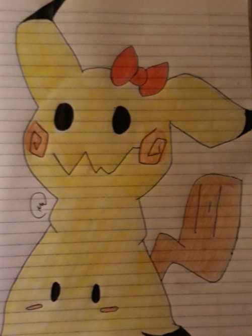 Mimikyu Looks So Adorable With A Bow 