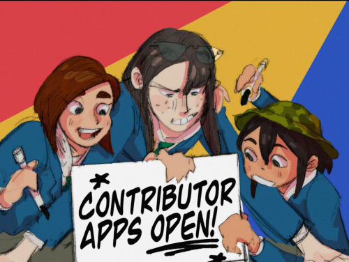  Oh?? What’s this??CONTRIBUTOR APPS ARE OPEN!https://docs.google.com/forms/d/e/1FAIpQLSccgY7srJWwThQ