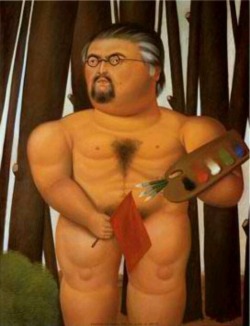Botero - Self portrait