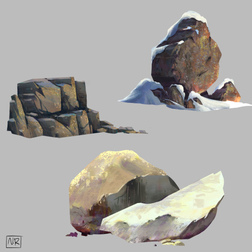 Some more rock designs.