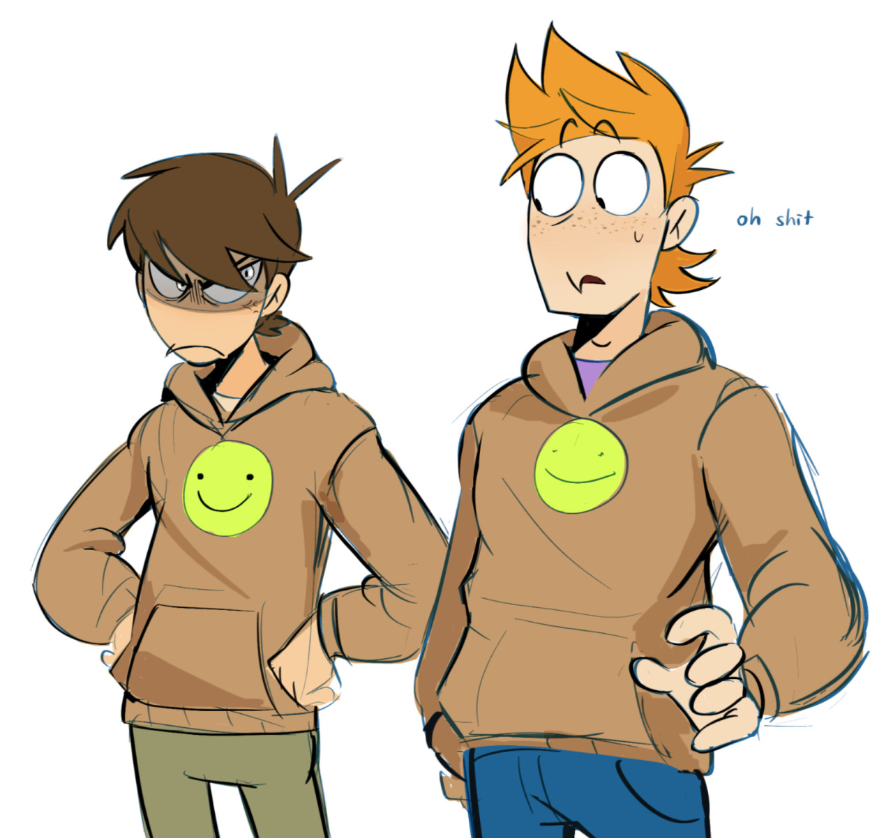 Oh no!  Matt eddsworld, Edd, Undertale fanart