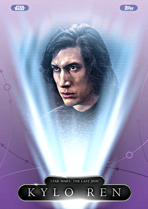 New Topps card of Kylo Ren / Ben Solo