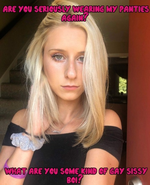 tsissybarbie: Yes I am❤️ I want to dress and be treated like a slutty girl  Use your strap on and I&