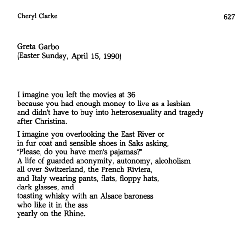 Greta Garbo: (Easter Sunday, April 15, 1990) Feminist Studies, Vol. 18, No. 3, The Lesbian Issue (Au