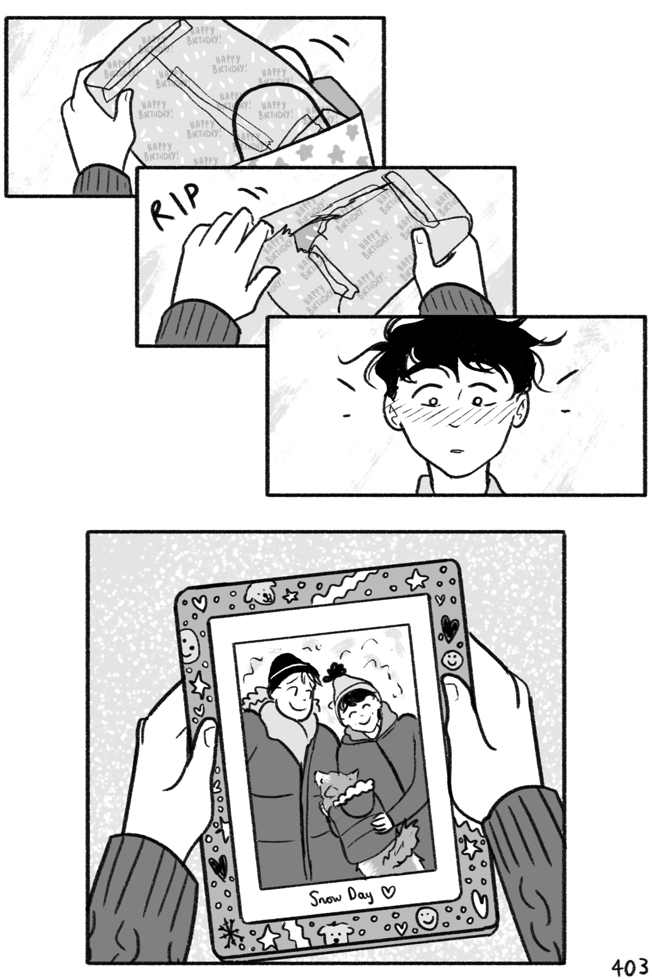 heartstoppercomic:  chapter 3 - 17the birthday presentread from the beginning / read