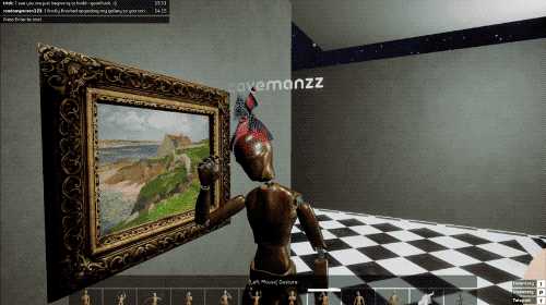 alpha-beta-gamer: Occupy White Walls is a massively multiplayer art museum simulation