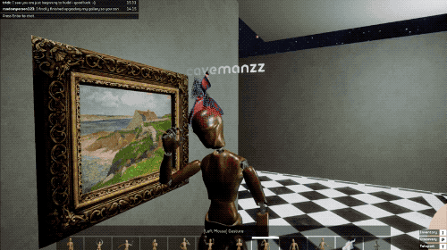 alpha-beta-gamer: Occupy White Walls is a massively multiplayer art museum simulation RPG that turns displaying art into an art form. Read More & Play The Beta, Free (Steam)  huh