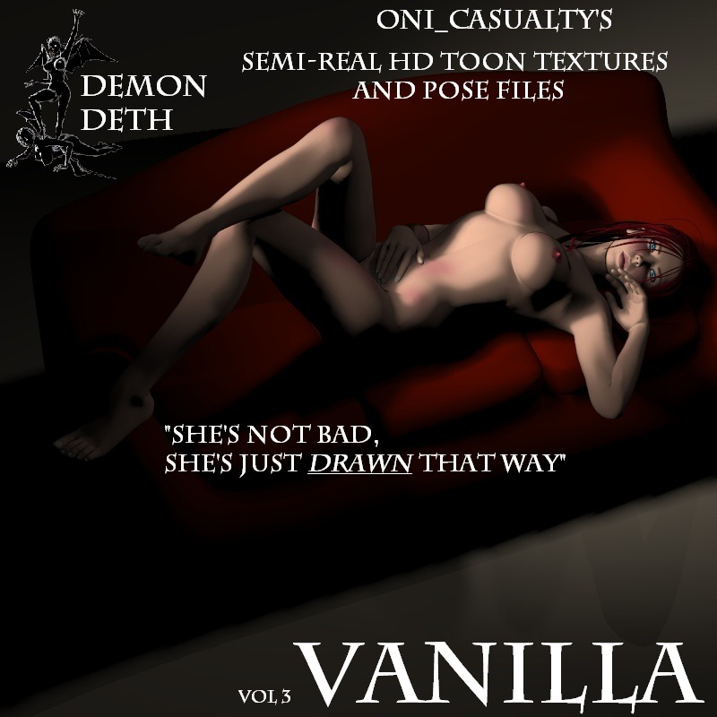 New! Semi-Realistic Vanilla for V4! This is a Material collection designed for Victoria