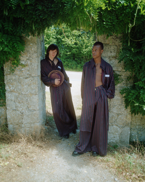 ssdaley:Harry and Zavier wearing SSDaley shot by Oliver Lindqvist for 10magazine, styled by Sonia Tr