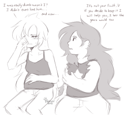 princessharumi:  throws some late night feels doodles at you guys 