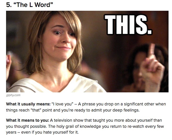buzzfeedlgbt:  16 Words That Mean Something Totally Different If You’re A lesbian