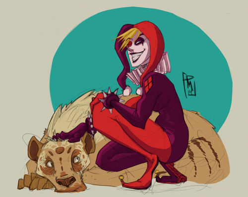 lordofgazelles:  Guys I’m super attached to Harley and nothing can stop me. 