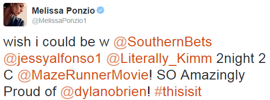 nick-burkhardt:  Teen Wolf cast supporting Dylan and/or The Maze Runner. (◡‿◡✿)
