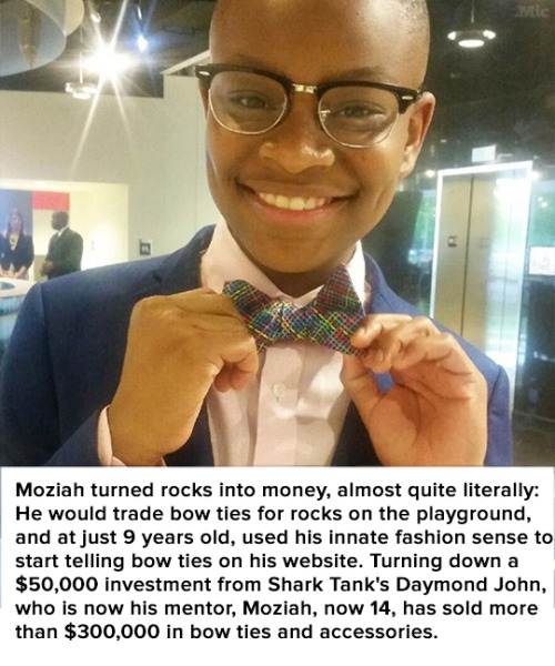 micdotcom:  Maya became a fashion CEO, philanthropist, coder, animator, environmentalist and has given 3 TED Talks, before she could drive.