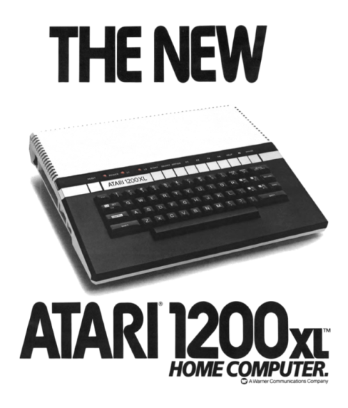 State of Technology&hellip;   ‘The New’ Atari 1200XL Home Computer, 1983