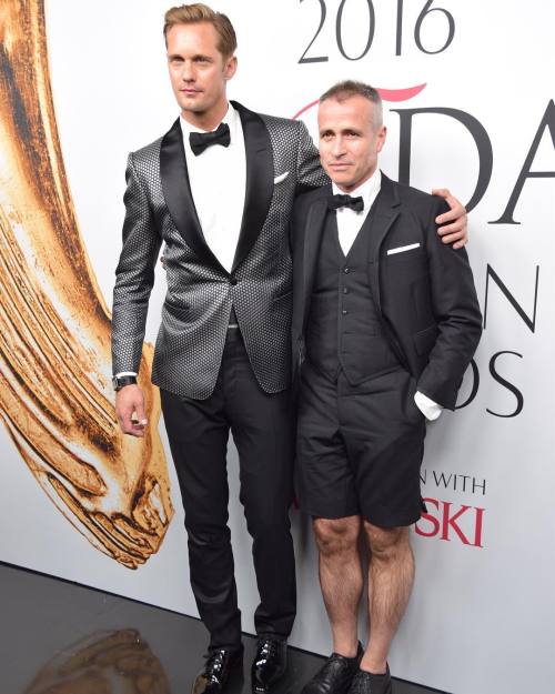 skarsjoy:  swarovski Winner of the @cfda Menswear Designer of the Year award, @thombrowneny, wi