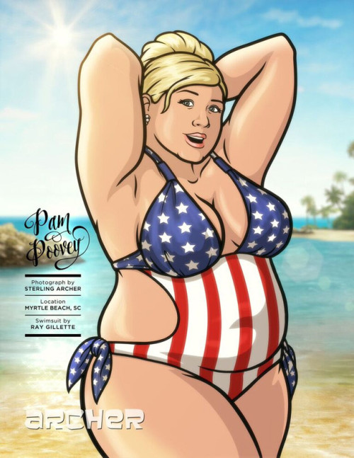pooveyplanet:  Archer Swimsuit Issue   sexy gals~ ;9