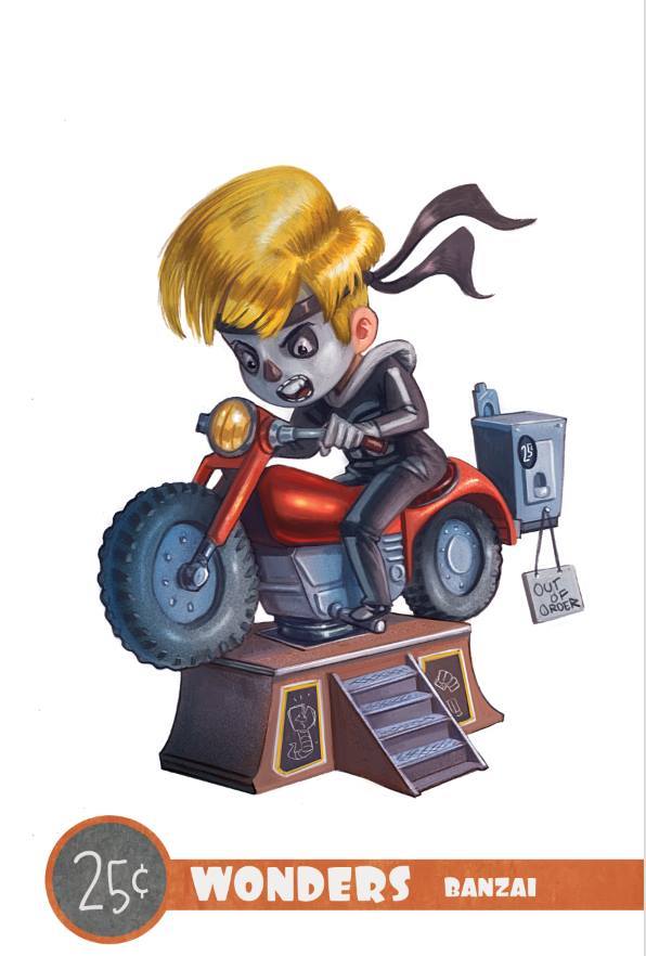 xombiedirge:   Lil’ Wonders Series by Patrick Ballesteros / Blog / Tumblr