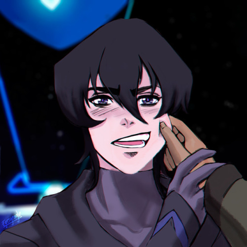 eggsyeagle:Keith Poke/touch time :D The real shiro came back 