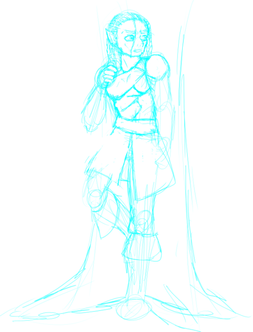 I Wanted To Show Off The Character That Decided No. He Wasn't Waiting Till The End Of The Elven Arc To
