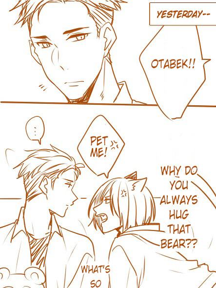   Petting Neko Yuri (=`ω´=)By INKU || Translation + Typeset by fuku-shuuShared