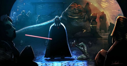 darthluminescent:Star Wars Art // by Livio Ramondelli